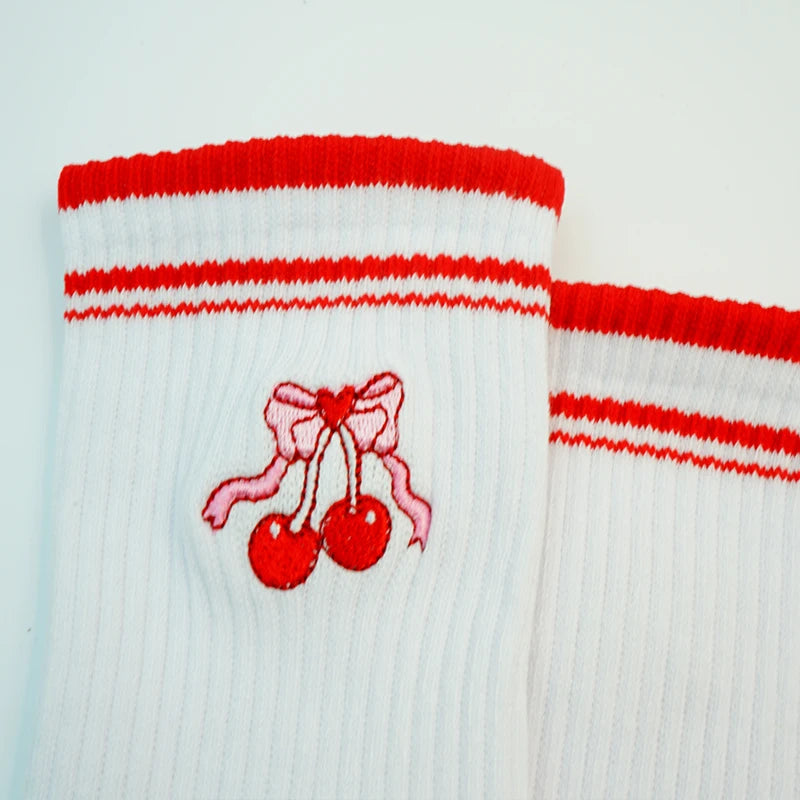 Cloud Form CherryBlush Grip Socks