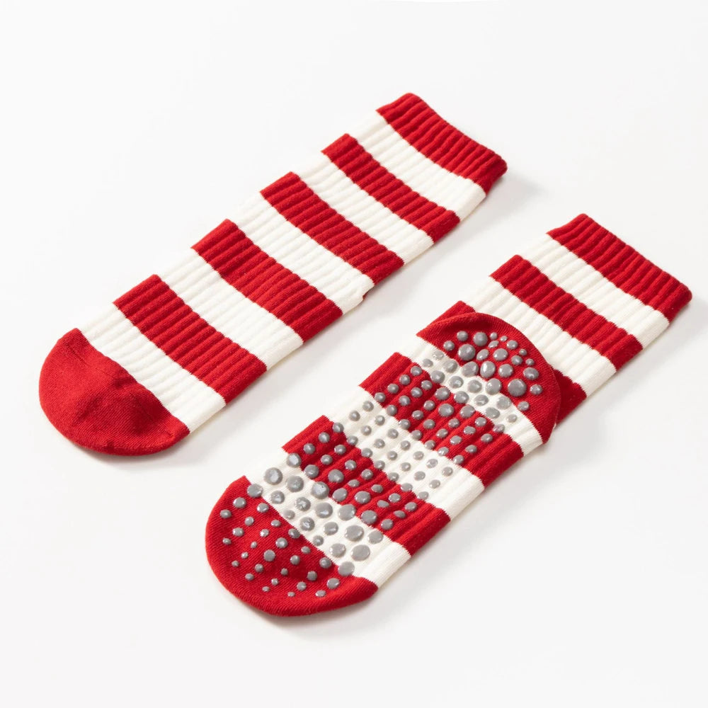 Cloud Form CandyCane Grip Socks