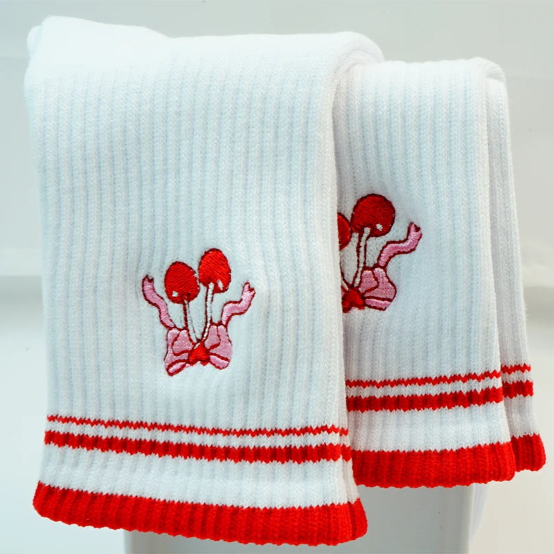 Cloud Form CherryBlush Grip Socks