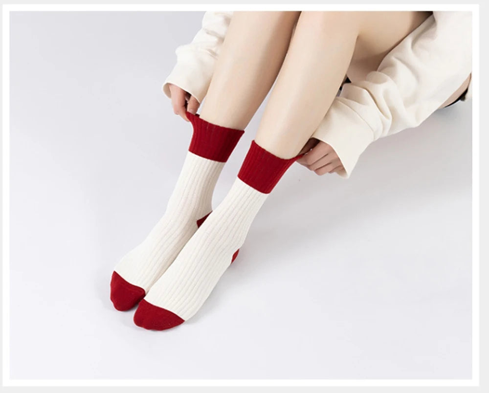 Cloud Form CandyCane Grip Socks